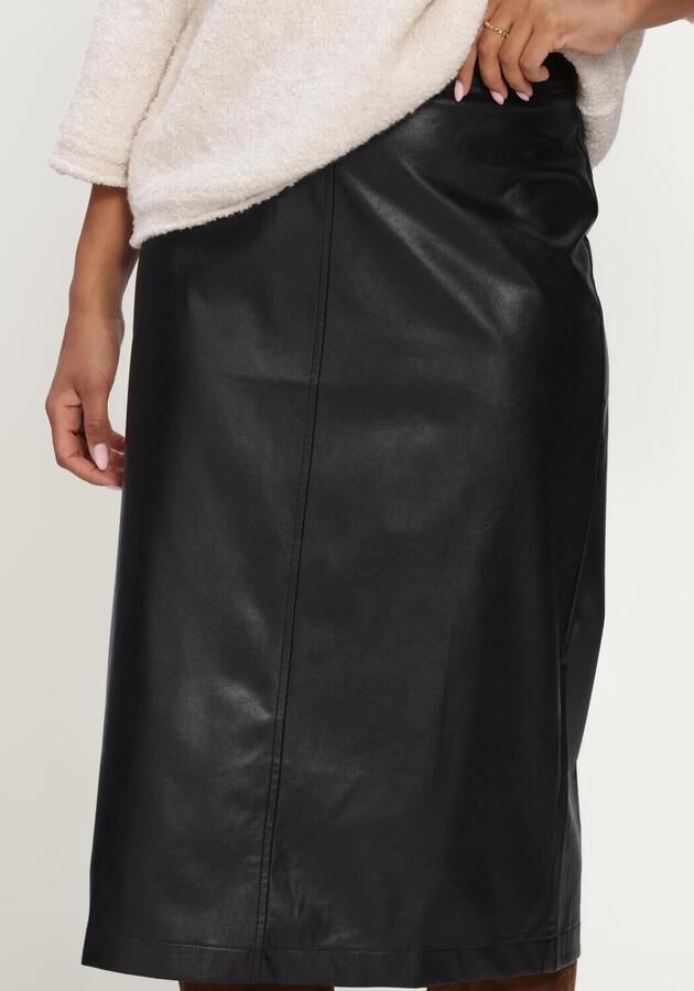 SIMPLE Dames Rokken Jer-pu-vis-26-3 Zwart - Foto 3