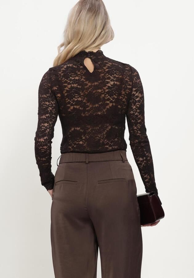 SIMPLE Dames Tops & T-shirts Jer-pa-lace-26-3 Bruin - Foto 3
