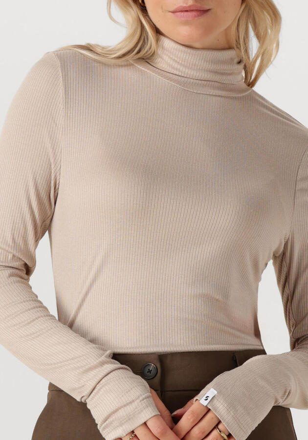SIMPLE Dames Tops & T-shirts Jer-silver-vis-25-3 Beige - Foto 2