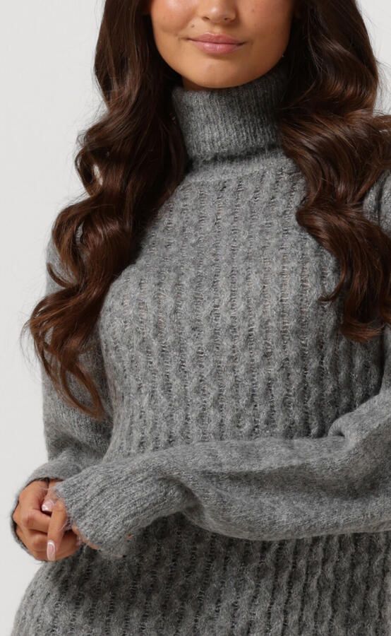 SIMPLE Dames Truien & Vesten Gio Knit-rec-pes-mer-22-3 Grijs - Foto 2