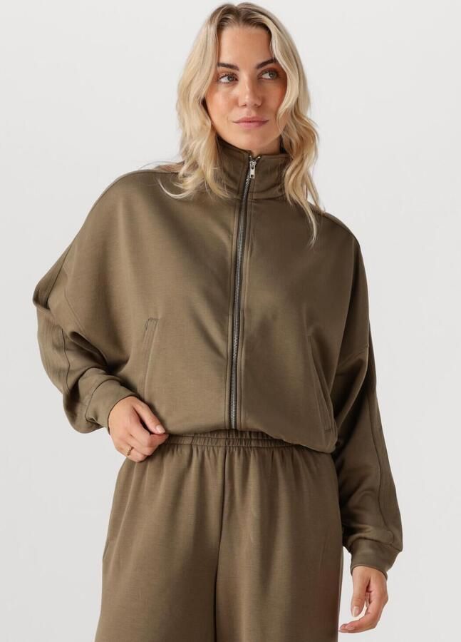 SIMPLE Dames Truien & Vesten Jer-mod-pol-25-3 Olijf - Foto 4