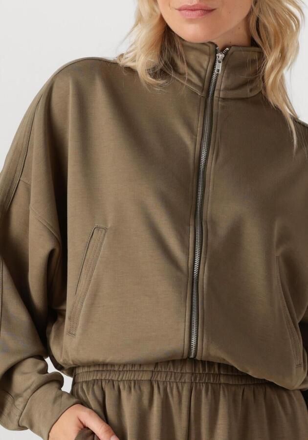 SIMPLE Dames Truien & Vesten Jer-mod-pol-25-3 Olijf - Foto 3