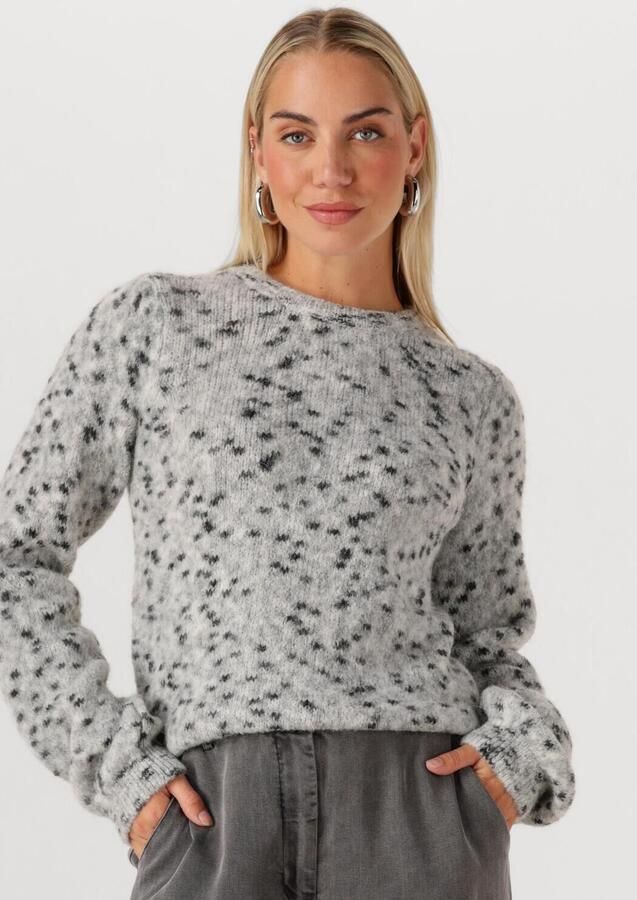 SIMPLE Dames Truien & Vesten Knit-pong-25-3 Grijs - Foto 4