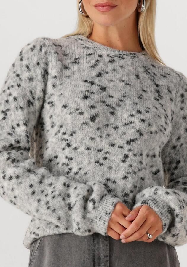 SIMPLE Dames Truien & Vesten Knit-pong-25-3 Grijs