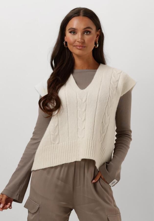 SOEURS DE PROVENCE Dames Tops & T-shirts Pauline Spencer Beige - Foto 4