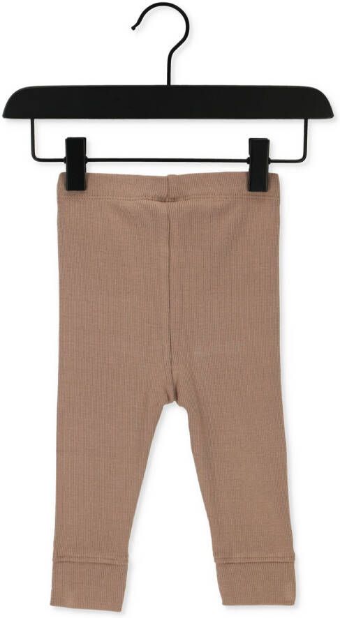 Sofie Schnoor Petit by baby slim fit broek taupe Bruin Stretchkatoen 80