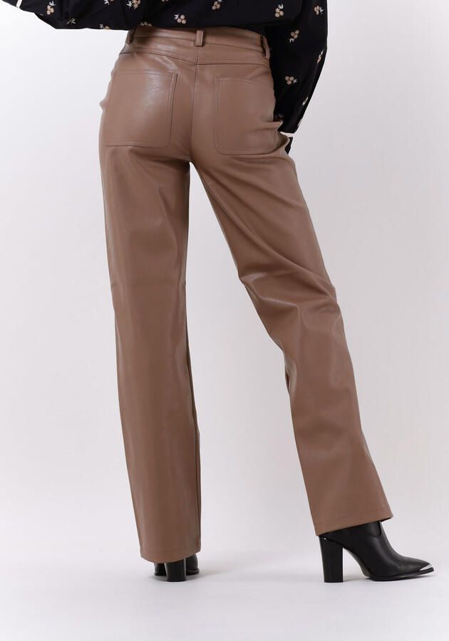 Sofie Schnoor Wijde Pijp Bruine Broek Brown Dames