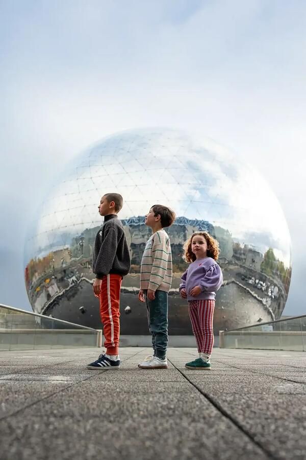 Sproet & Sprout Jongens Broeken Track Pants Oranje - Foto 2