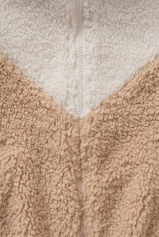 SPROET & SPROUT Jongens Jassen Teddy Jacket Colourblock Beige - Foto 2