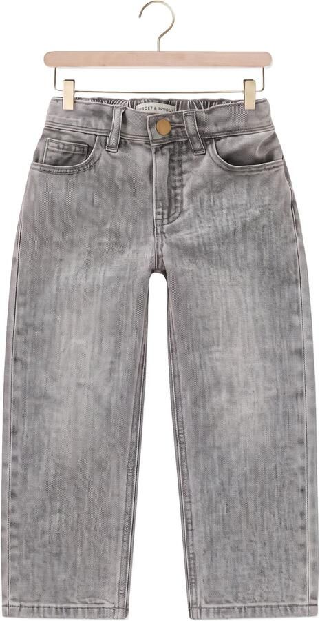SPROET & SPROUT Jongens Jeans Loose Denim Pants Grey Grijs