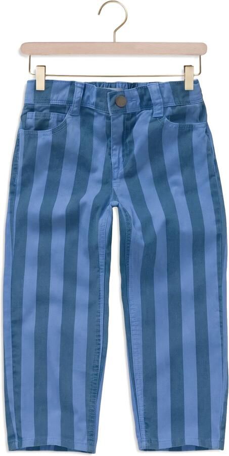 SPROET & SPROUT Jongens Jeans Straight Denim Pants Stripes Blauw