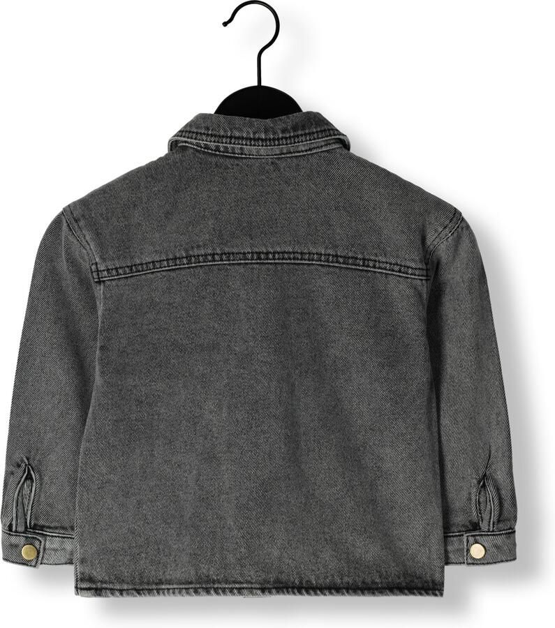 Sproet & Sprout Jongens Overhemden Denim Shirt Donkergrijs