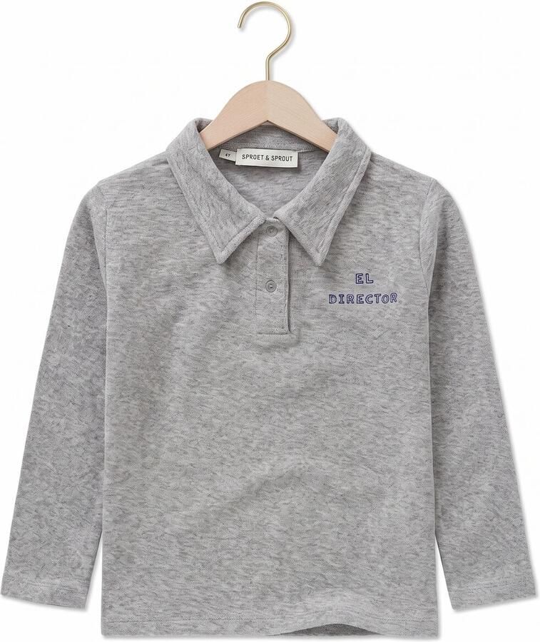 SPROET & SPROUT Jongens Polo's & T-shirts Polo Shirt Grijs