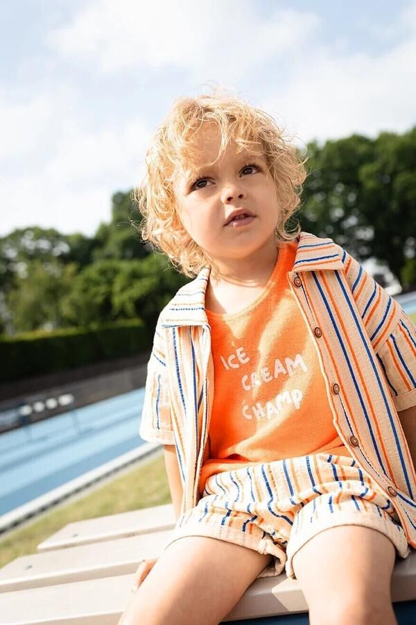 SPROET & SPROUT Jongens Polo's & T-shirts Tanktop Orange Oranje - Foto 3