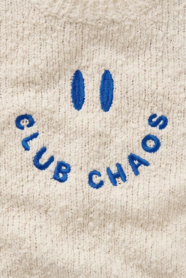 SPROET & SPROUT Jongens Truien & Vesten Sweater Boucle Club Chaos Ecru - Foto 2