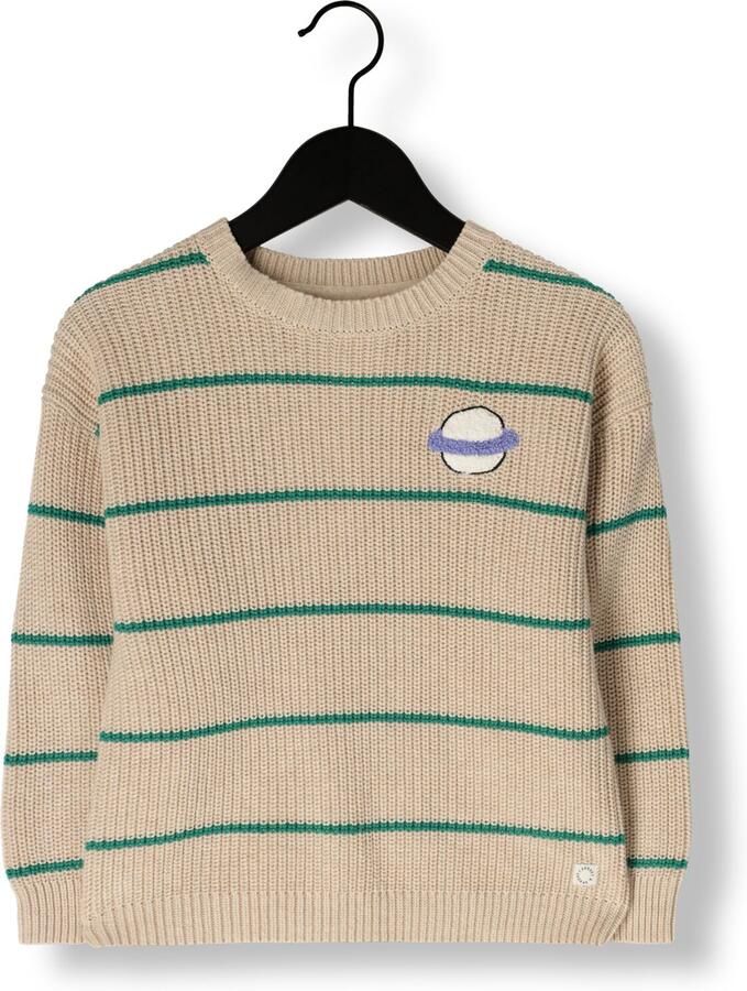 Sproet & Sprout Jongens Truien & Vesten Sweater Stripes Beige - Foto 3