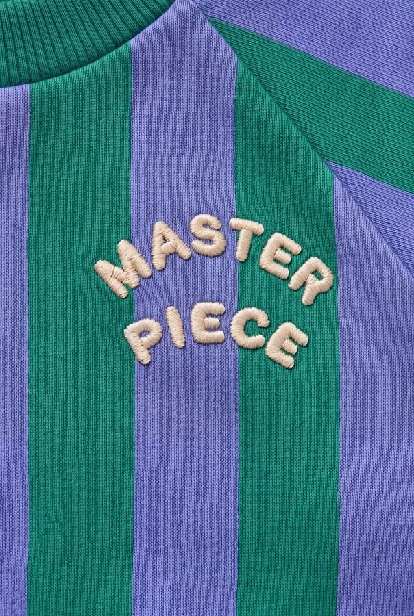 SPROET & SPROUT Jongens Truien & Vesten Sweatshirt Block Stripes Groen - Foto 2