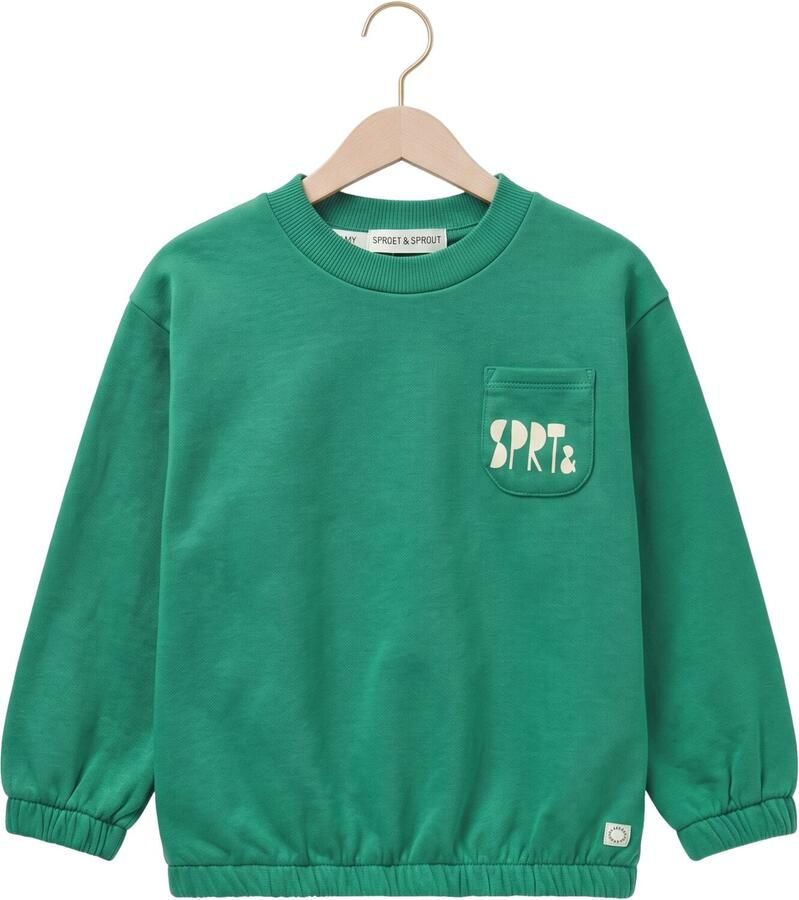 SPROET & SPROUT Jongens Truien & Vesten Sweatshirt Club Chaos Green Groen