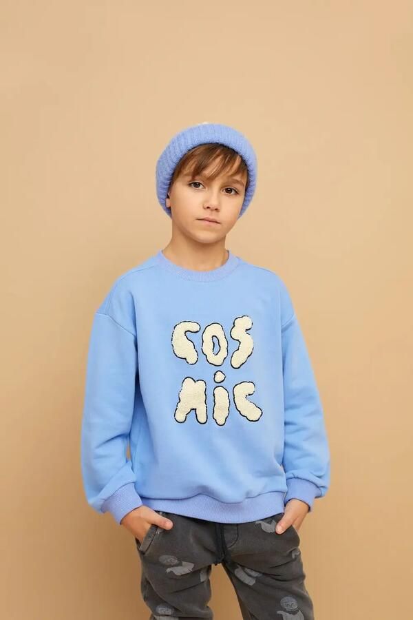 Sproet & Sprout Jongens Truien & Vesten Sweatshirt Cosmic Lichtblauw - Foto 2