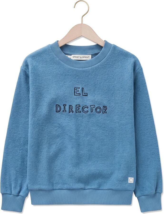 SPROET & SPROUT Jongens Truien & Vesten Sweatshirt El Director Blauw