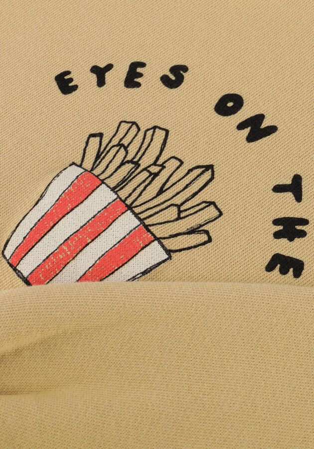 Sproet & Sprout Jongens Truien & Vesten Sweatshirt French Fries Beige