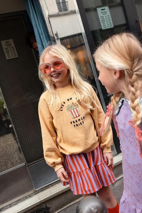 Sproet & Sprout Jongens Truien & Vesten Sweatshirt French Fries Beige - Foto 2