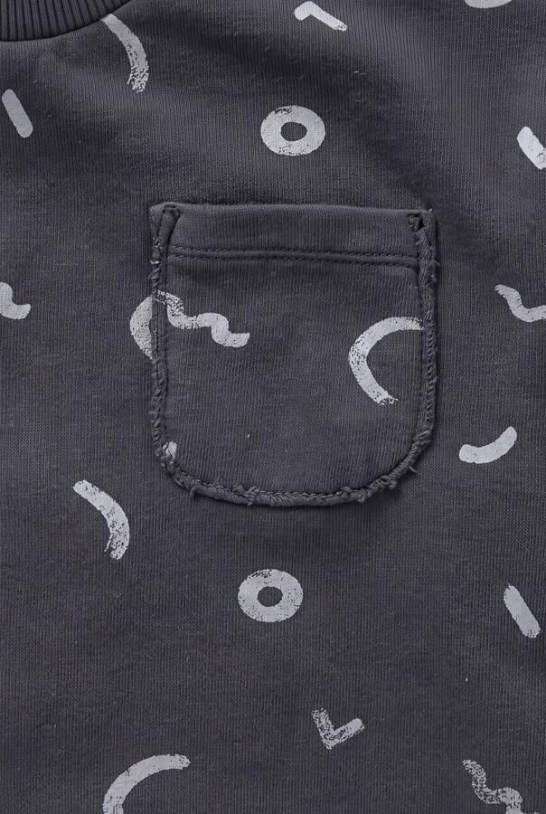 SPROET & SPROUT Jongens Truien & Vesten Sweatshirt Painters Brush Print Antraciet - Foto 2