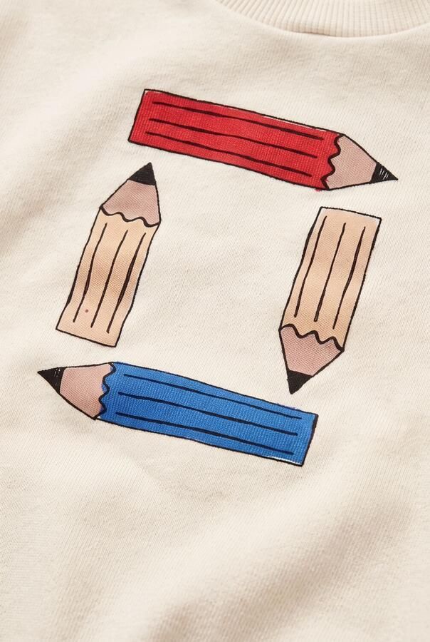 SPROET & SPROUT Jongens Truien & Vesten Sweatshirt Pencils Ecru - Foto 2