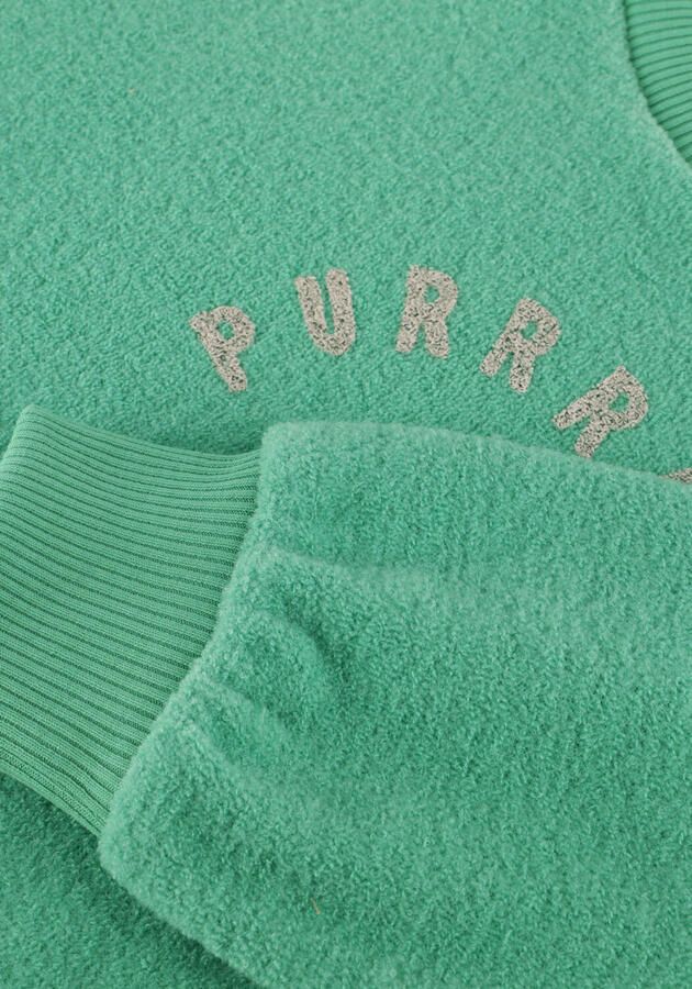 Sproet & Sprout Jongens Truien & Vesten Sweatshirt Purrrfect Mint