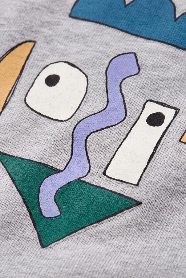 SPROET & SPROUT Jongens Truien & Vesten Sweatshirt Raglan Self Potrait Grijs - Foto 2