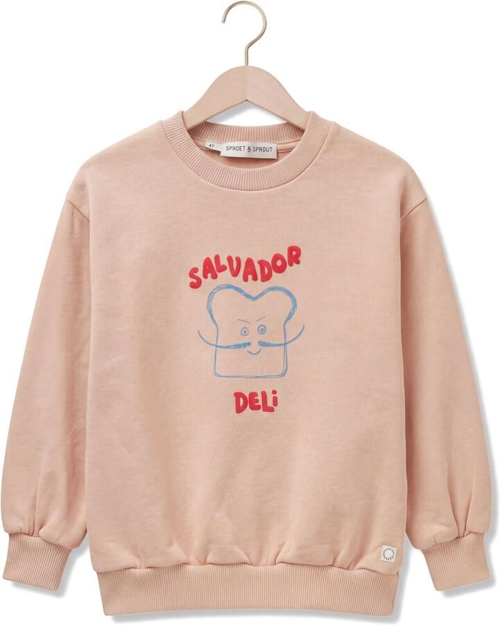 SPROET & SPROUT Jongens Truien & Vesten Sweatshirt Salvador Deli Roze