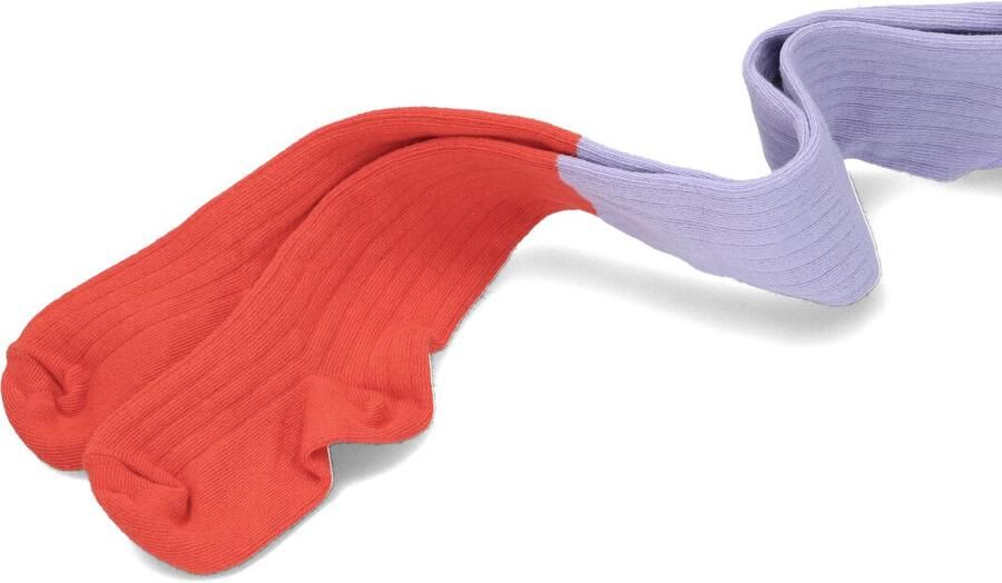 Sproet & Sprout Meisjes Beenmode Tights Colourblock Lavender Paars - Foto 2
