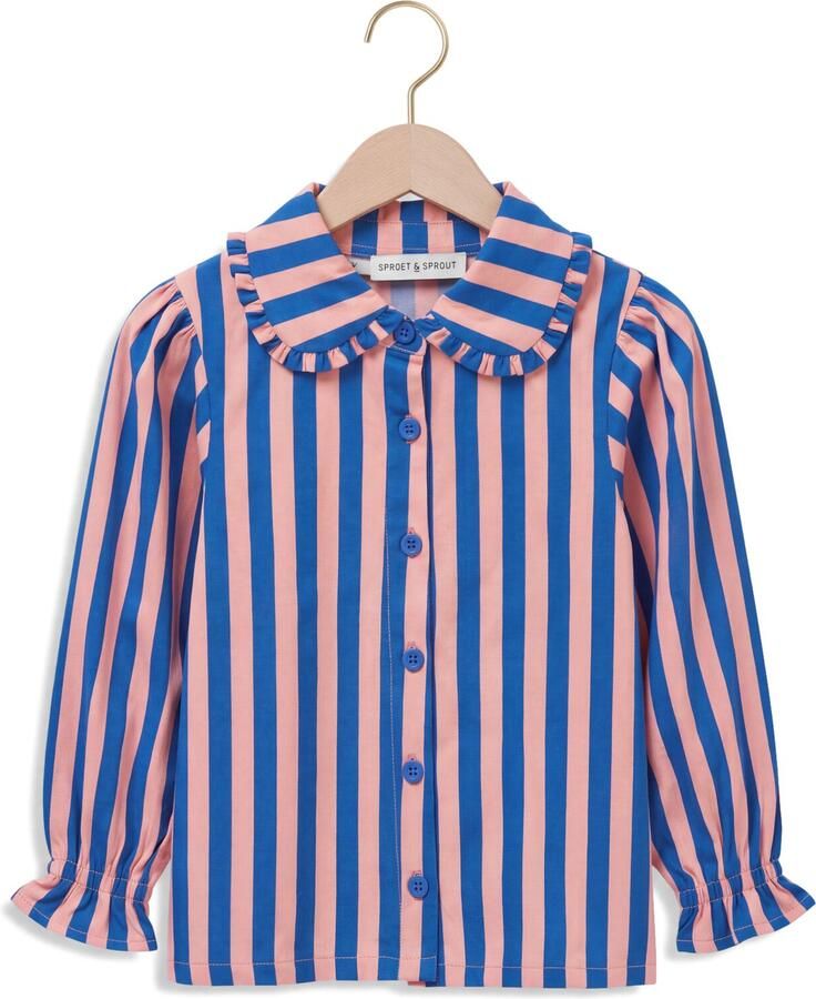 SPROET & SPROUT Meisjes Blouses Blouse Stripe Blauw