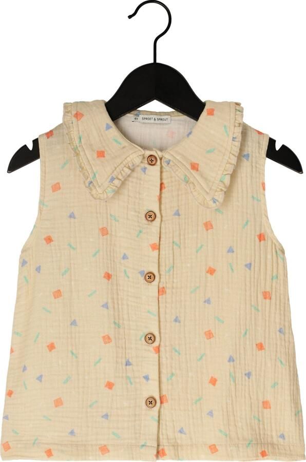 SPROET & SPROUT Meisjes Blouses Muslin Blouse Creme