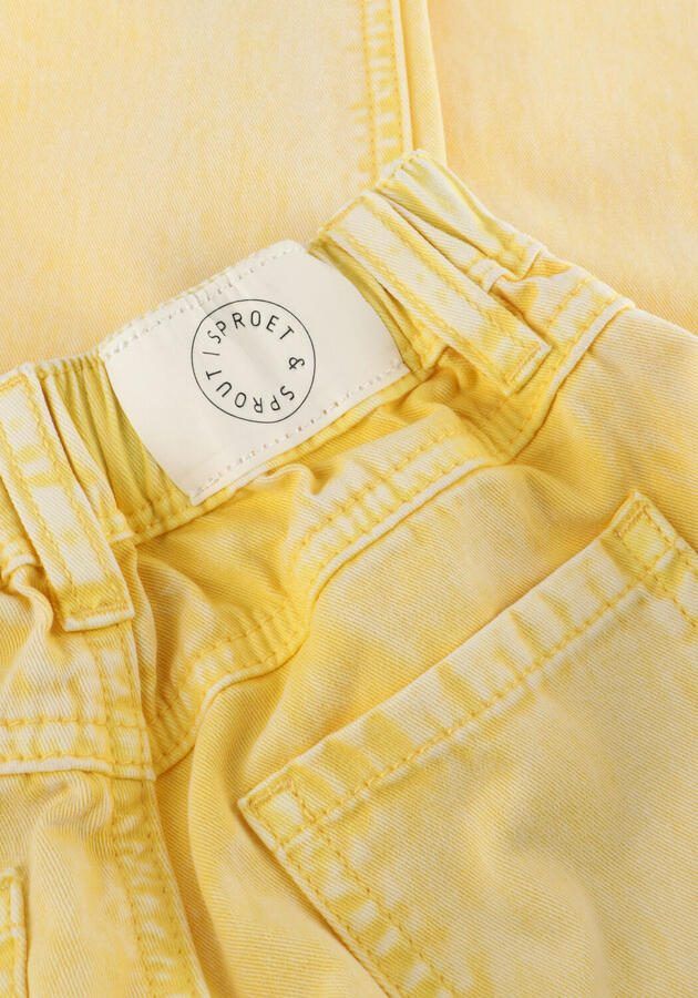 SPROET & SPROUT Meisjes Broeken Denim Pants Yellow Butter Yellow