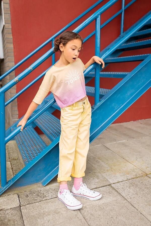SPROET & SPROUT Meisjes Tops & T-shirts Cropped T-shirt Multi - Foto 3