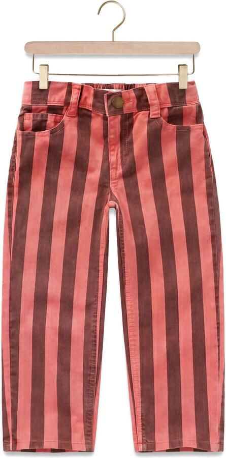 SPROET & SPROUT Meisjes Jeans Straight Denim Pants Rood