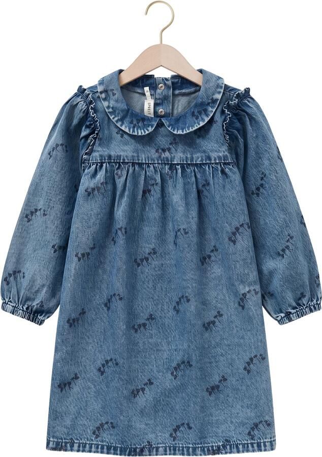 SPROET & SPROUT Meisjes Jurken Denim Dress Blauw