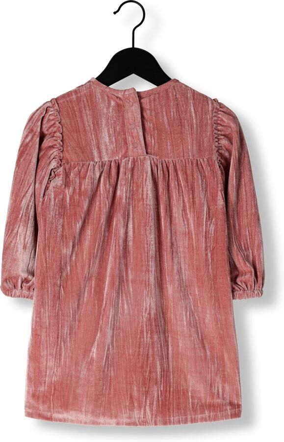 Sproet & Sprout Meisjes Jurken Poppy Dress Velvet Roze - Foto 2