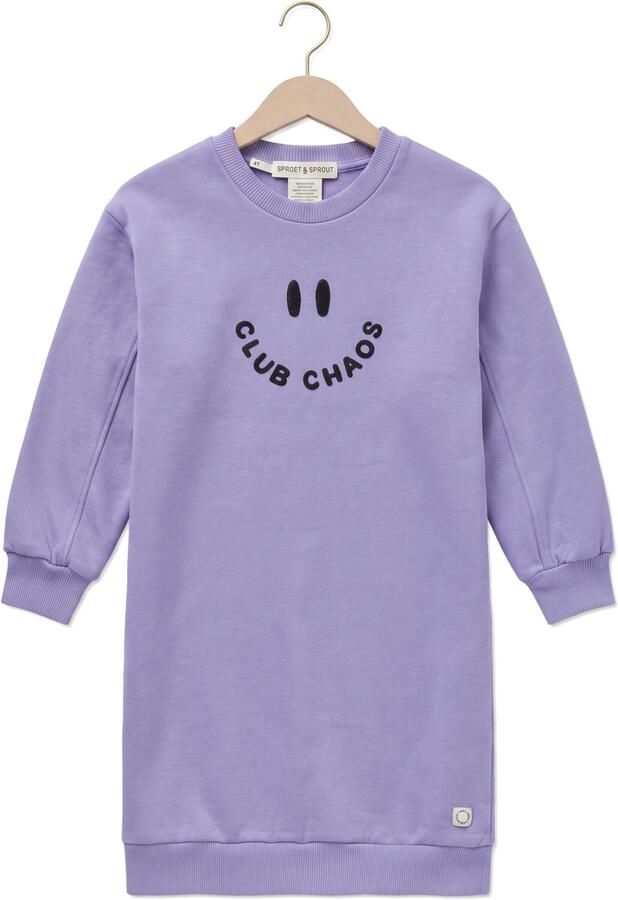 SPROET & SPROUT Meisjes Jurken Sweat Dress Club Chaos Lila