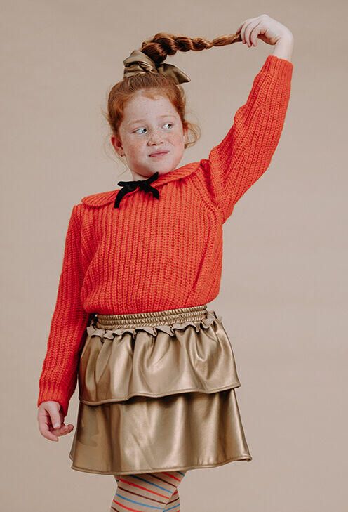 Sproet & Sprout Meisjes Rokken Gold Skirt Goud - Foto 2