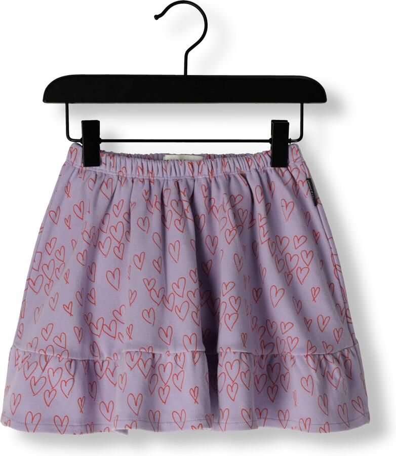 Sproet & Sprout Meisjes Rokken Skirt Ruffle Hearts Print Lila - Foto 2
