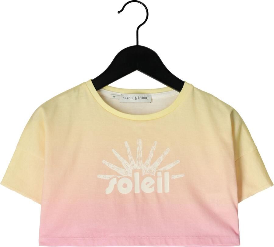SPROET & SPROUT Meisjes Tops & T-shirts Cropped T-shirt Multi