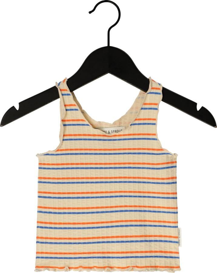 SPROET & SPROUT Meisjes Tops & T-shirts Rib Singlet Stripes Multi