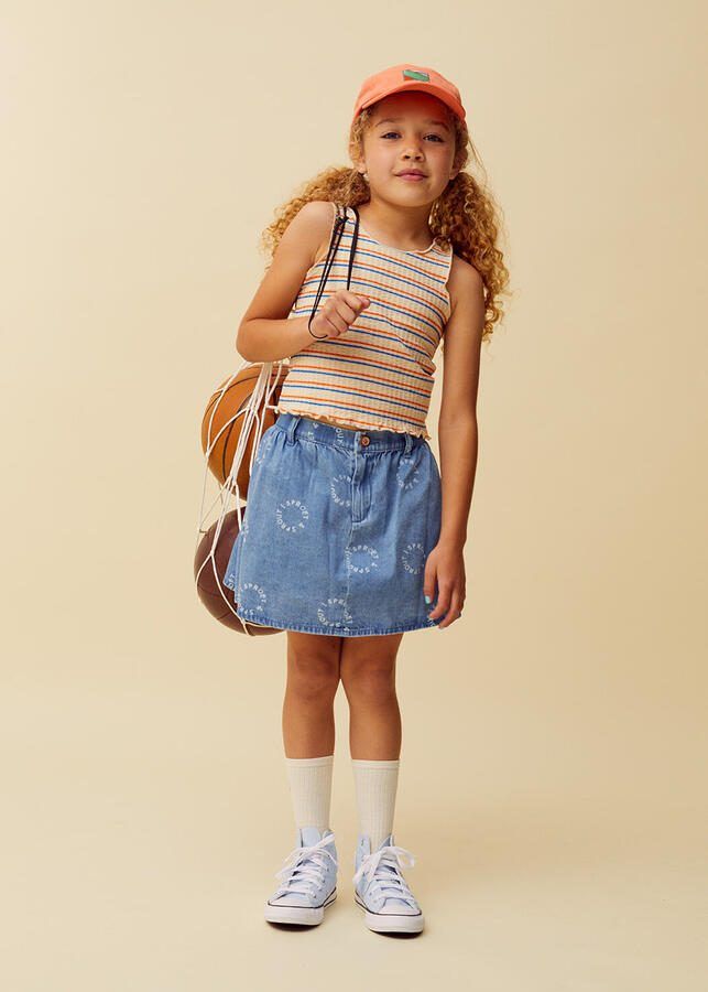 SPROET & SPROUT Meisjes Tops & T-shirts Rib Singlet Stripes Multi - Foto 2