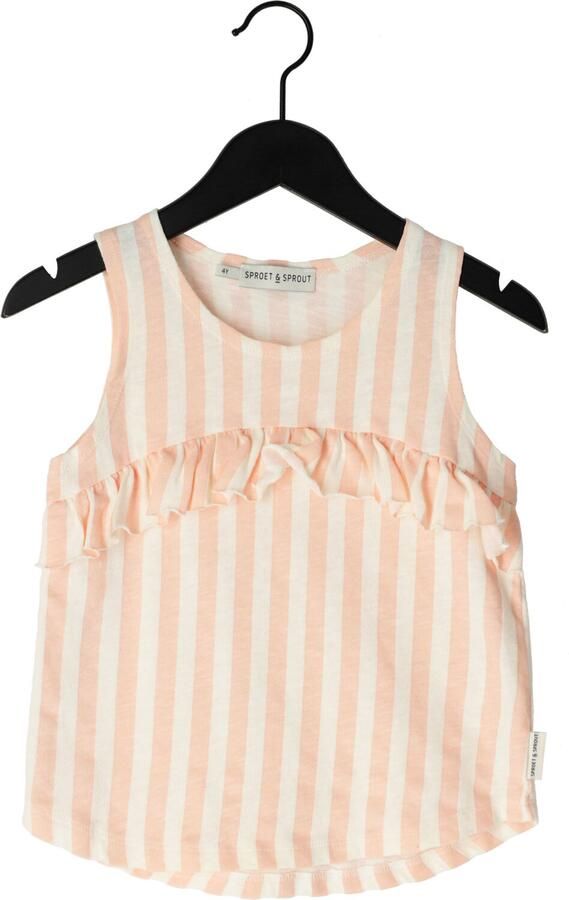 SPROET & SPROUT Meisjes Tops & T-shirts Ruffle Top Stripes Multi