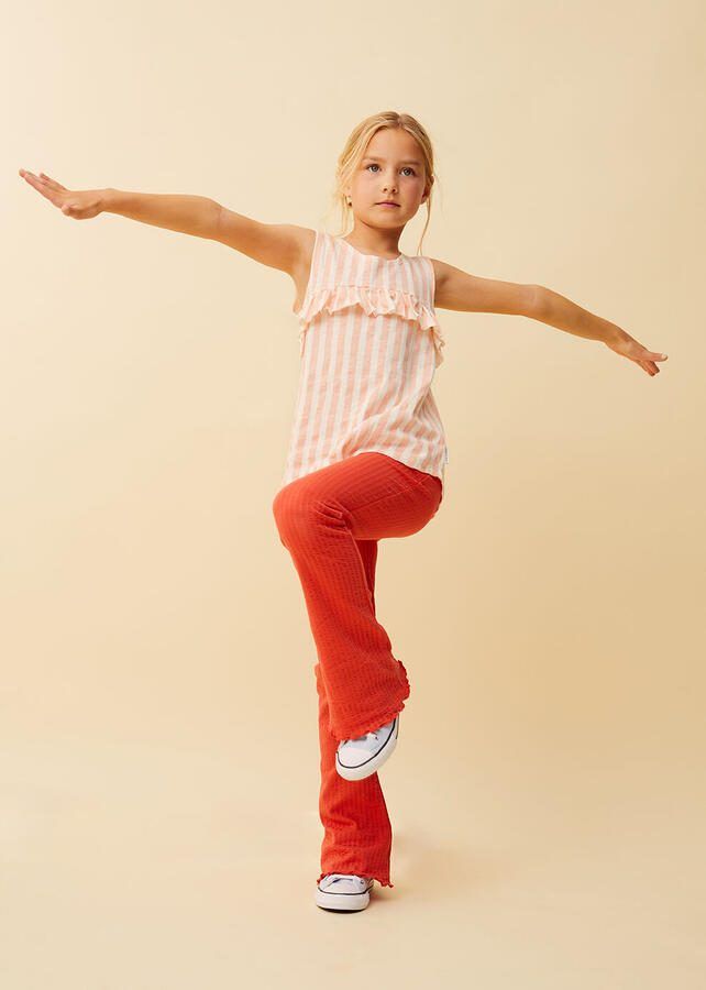 SPROET & SPROUT Meisjes Tops & T-shirts Ruffle Top Stripes Multi - Foto 2