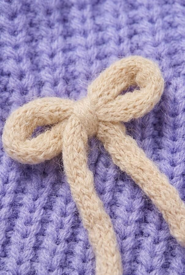 SPROET & SPROUT Meisjes Truien & Vesten Sweater Bows Paars - Foto 2