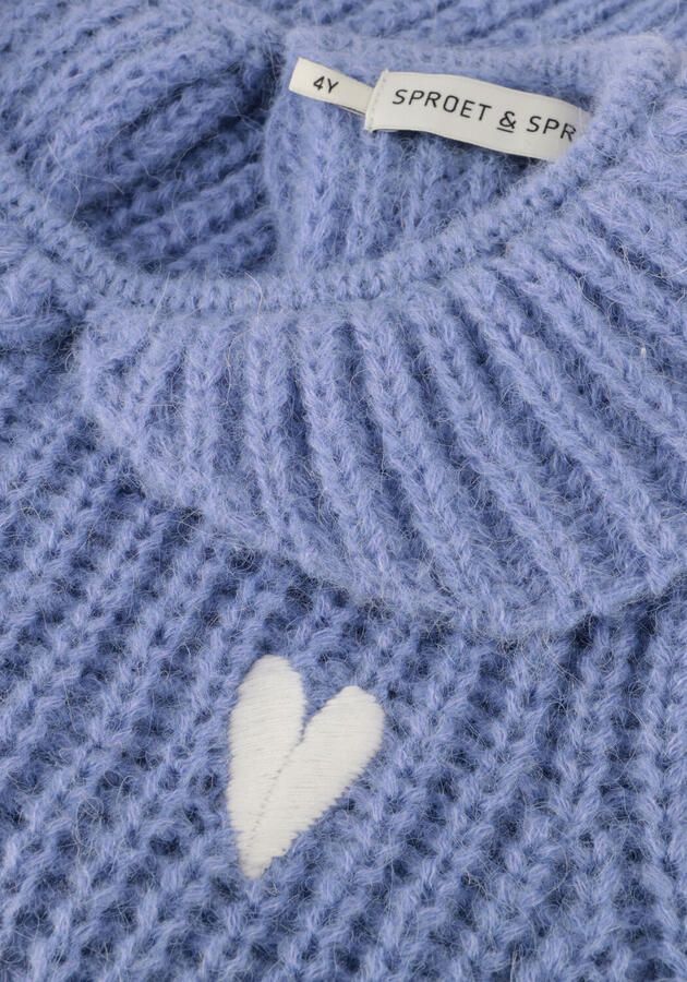 Sproet & Sprout Meisjes Truien & Vesten Sweater Peter Pan Collar Lila