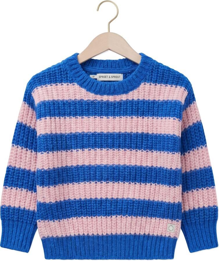 SPROET & SPROUT Meisjes Truien & Vesten Sweater Stripes Blauw